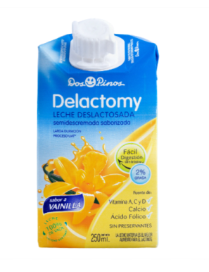 LECHE LIQ DELACTOMY VAINILLA 250ML DESLACTOSADA