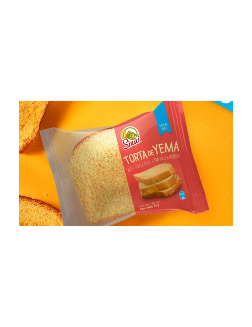 TORTA DE YEMA SINAI