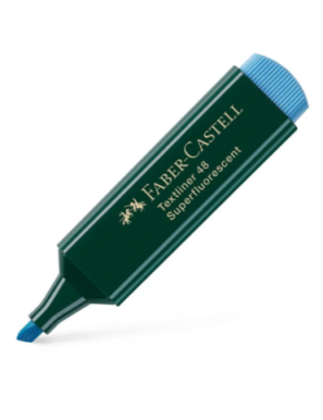 MARCADOR FABER CELESTE/VERDE