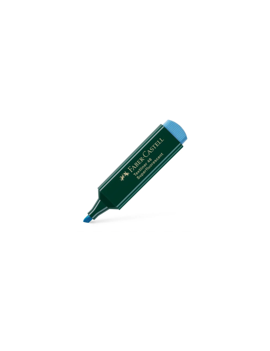 MARCADOR FABER CELESTE/VERDE