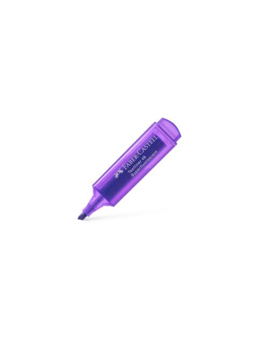 MARCADOR FABER MORADO