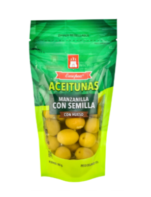 ACEITUNAS CON SEMILLA CON HUESO 100G