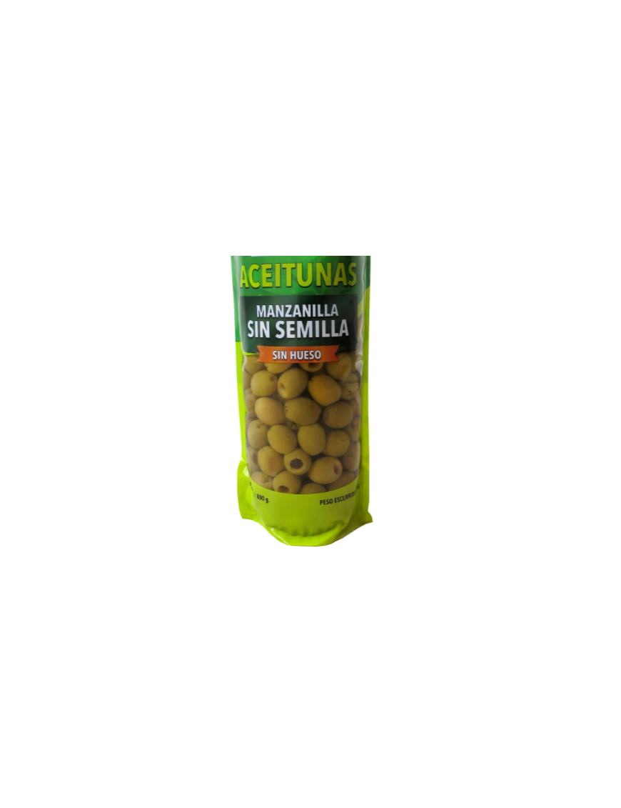 ACEITUNAS MANZANILLA SIN HUESO 150G