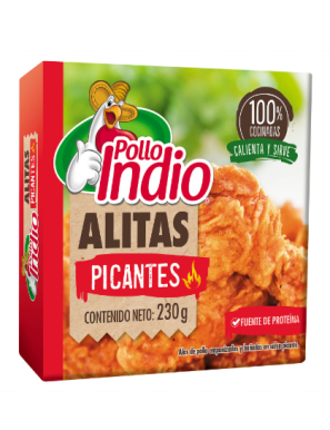 CAJA DE ALITAS PICANTES   230G