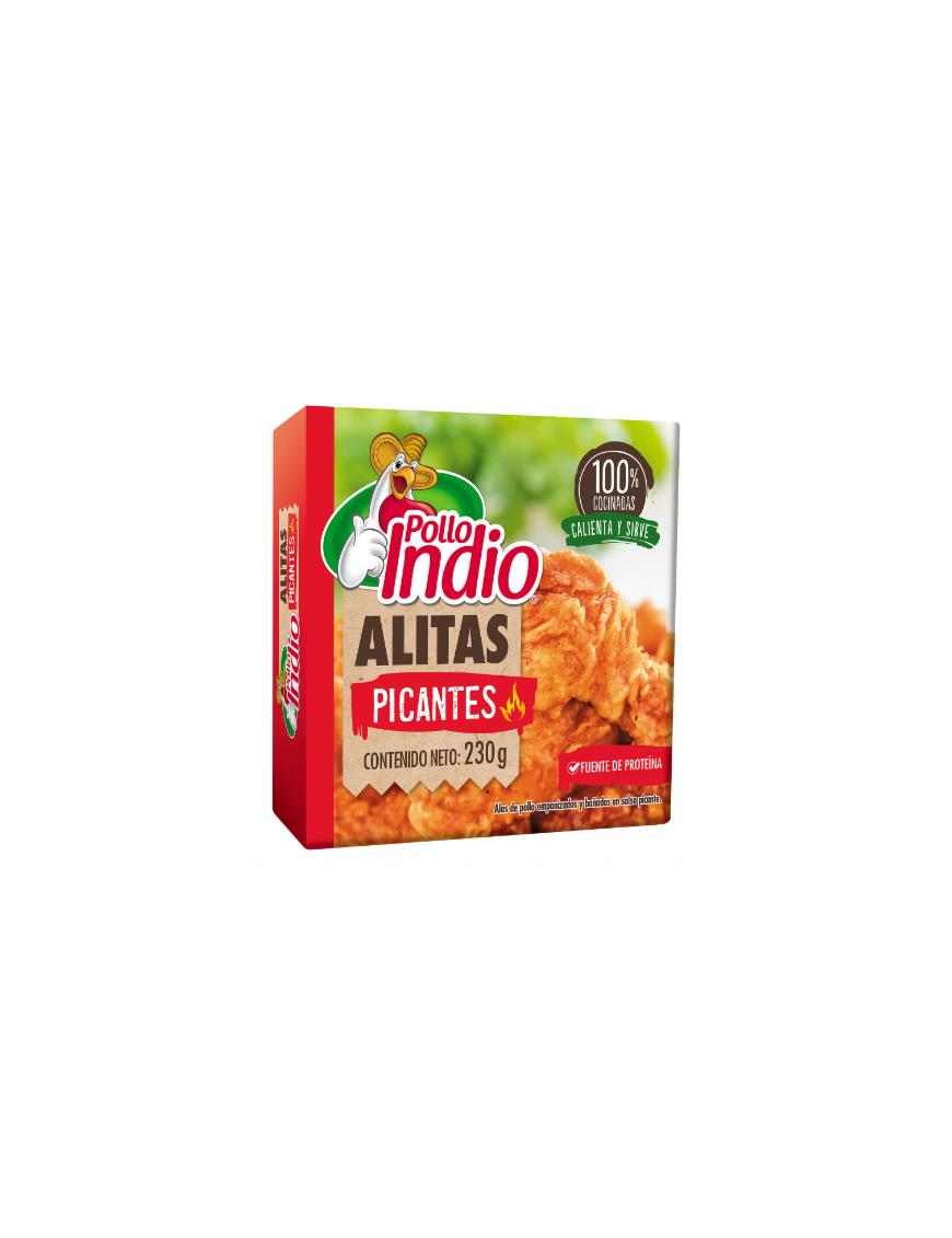 CAJA DE ALITAS PICANTES   230G