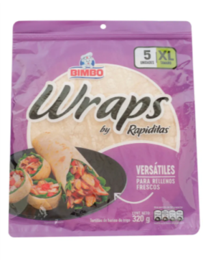 RAPIDITAS WRAPS BIMBOO 15UNI