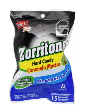 ZORRITONE MENTOL unidad