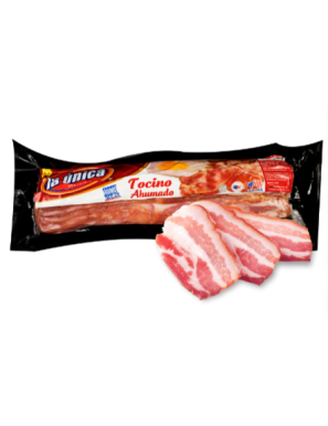 TOCINO AHUMADO LA UNICA 1LB