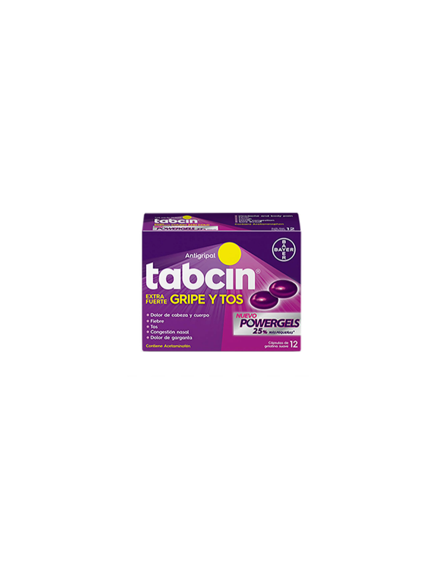 TAPCIN GRIPE Y TOS GEL CAPS