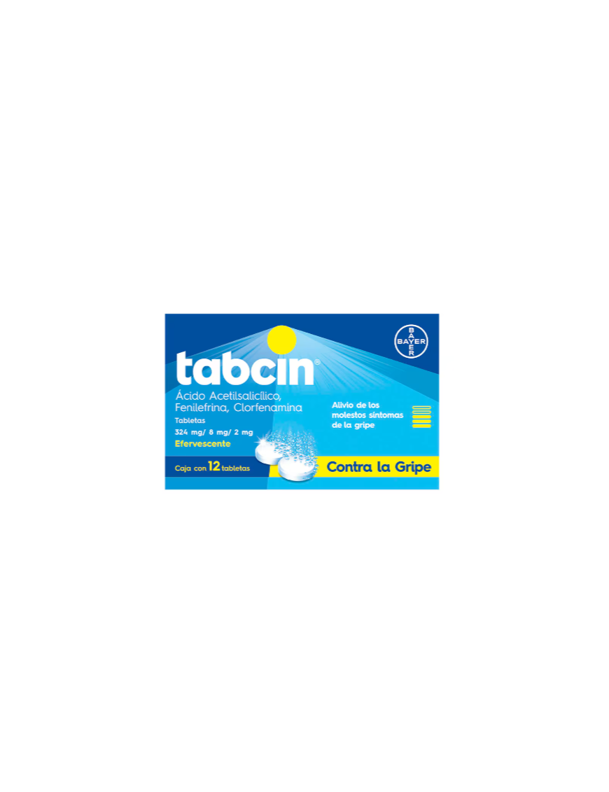 TABCIN GRIPE Y TOS EFERVESCENTE