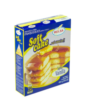 SOFT CAKE VAINILLA MOLSA 454G