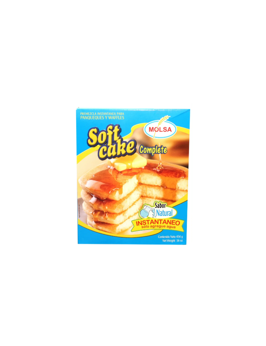 SOFT CAKE SABOR NATURAL 454GR