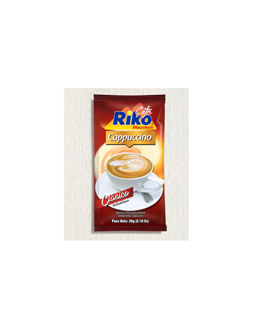 SOBRE CAPPUCINO RIKO CLASICO