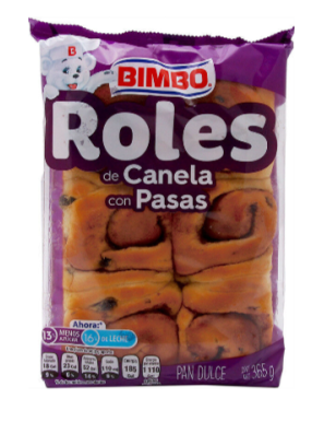 ROLES DE CANELA CON PASAS