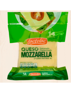 QUESO MOZZARELLA 14 REBANADAS