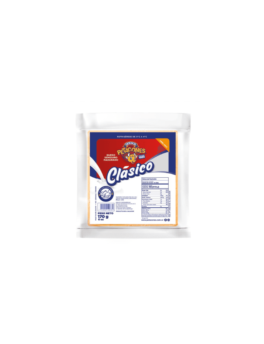 QUESO CLASICO PETACONES 100G