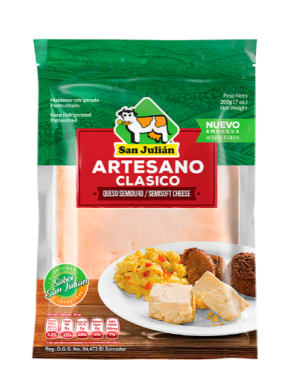 QUESO ARTESANO CLASICO 200G SN JULIAN