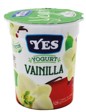 VASO YOGURT VAINILLA YES 125G