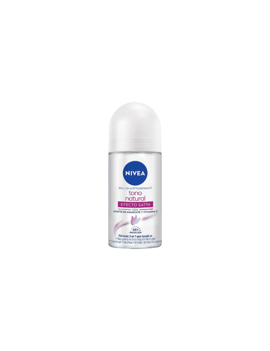 NIVEA ROLL-ON TONO NATURAL 50ML