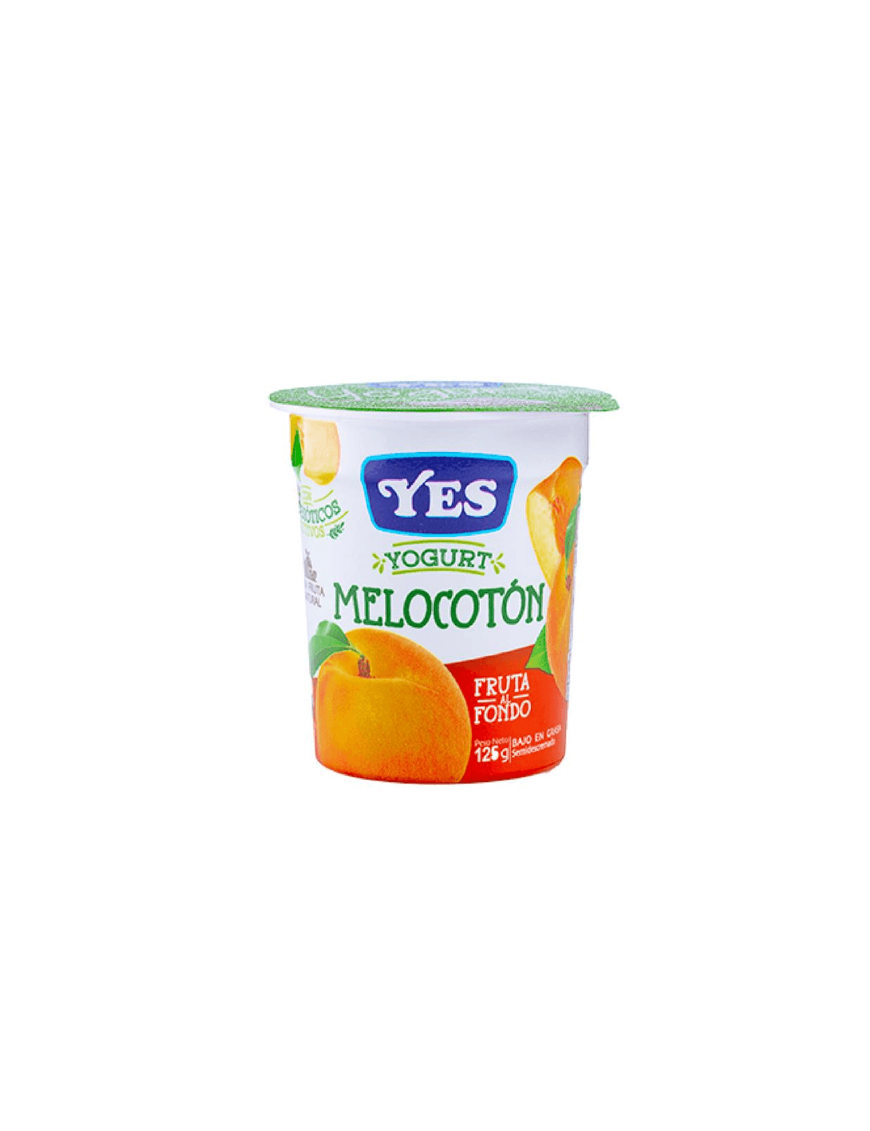 VASO YOGURT YES MELOCOTON 125G