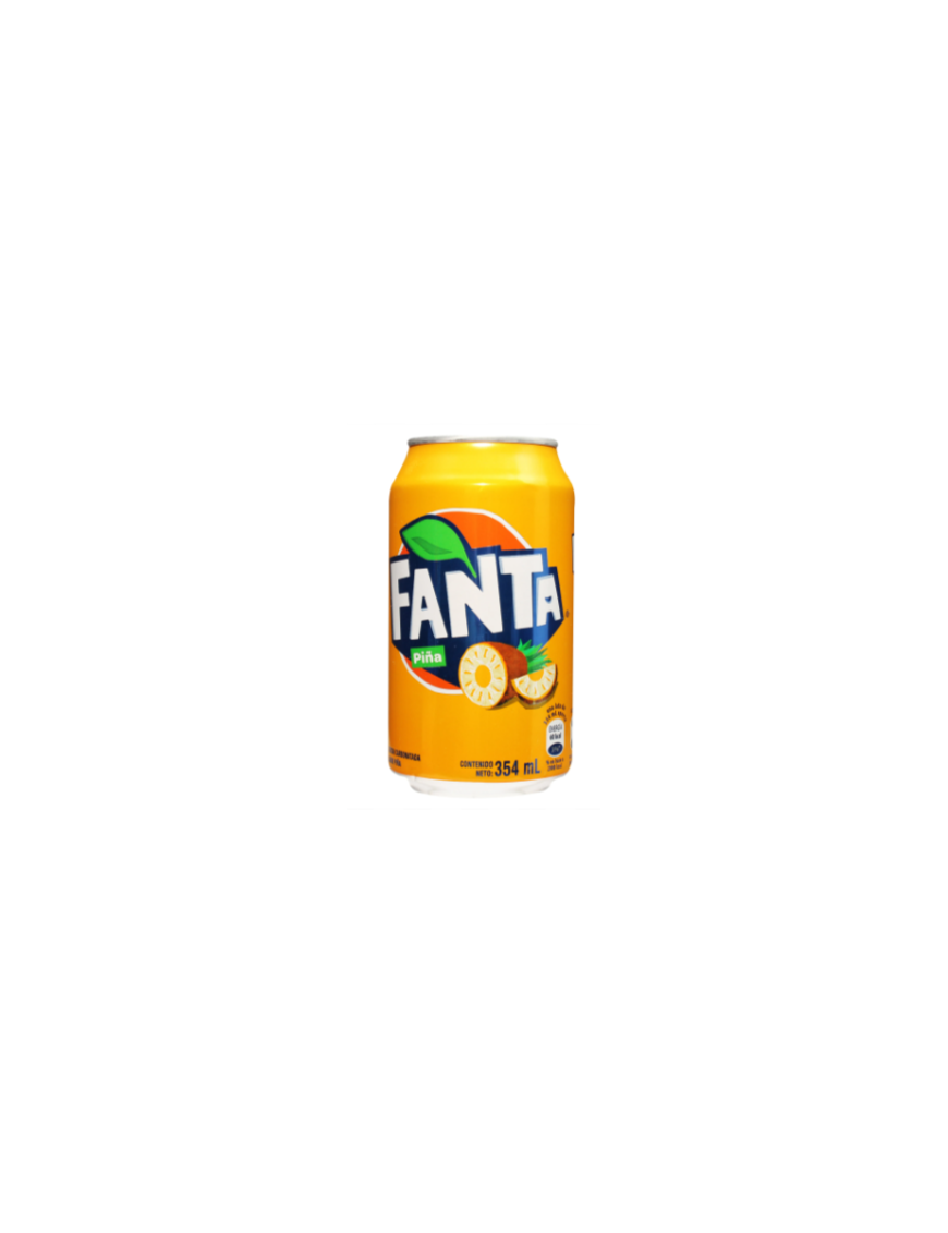 LATA FANTA PIÑA 354ML