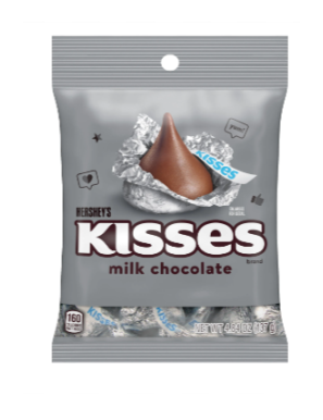 KISSES MILK CHOCOLATE 137GR