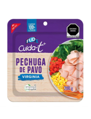 JAMON PECHUGA DE PAVO CUIDATE 200G