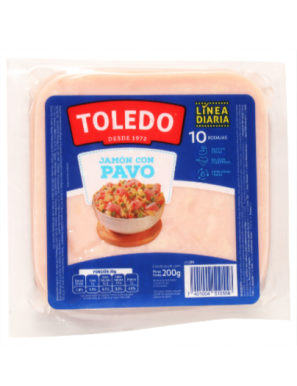 JAMON CON PAVO TOLEDO 200G