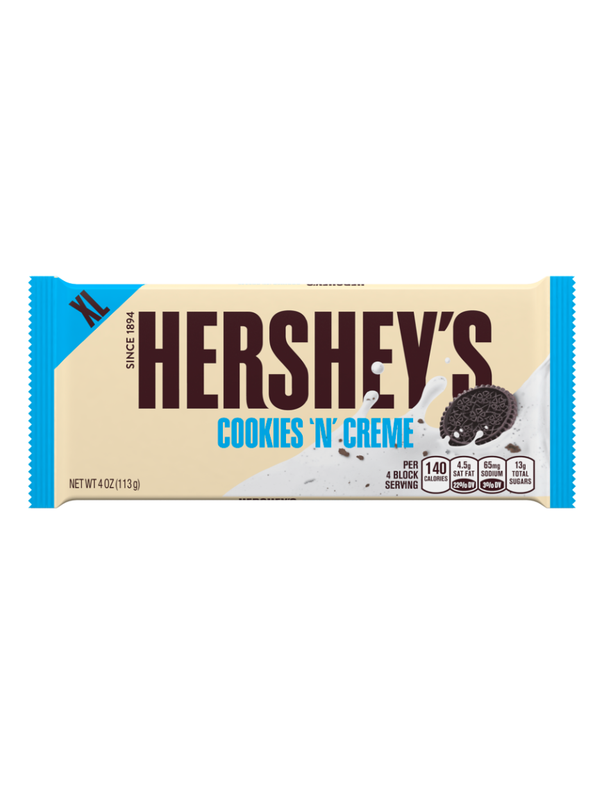 HERSHEYS XL COOKIES CREAM