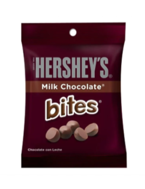 HERSHEYS CHOCOLATE BITES 43g