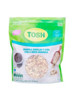 GRANOLA TOSH SEMILLAS Y CHIA 300G