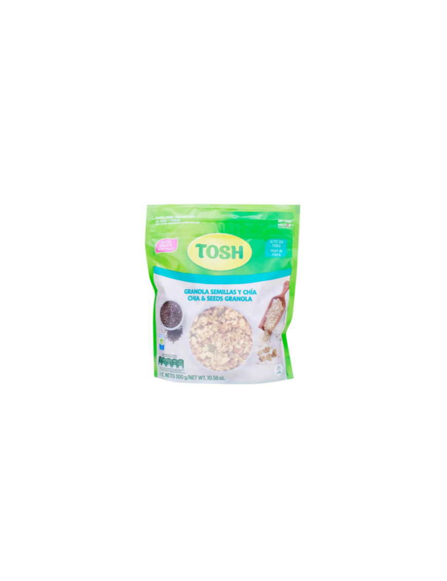 GRANOLA TOSH SEMILLAS Y CHIA 300G