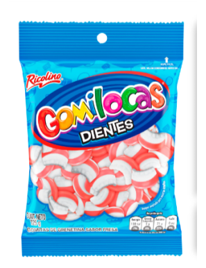 GOMILOCAS DIENTES RIKOLINO