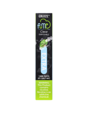 FUME 1500 PUFFS CLEAR DISPOSABLE