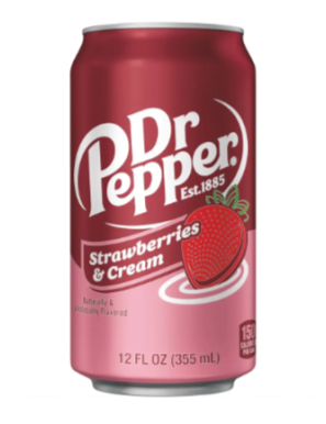 DR PEPPER STRAWBERRIES LATA