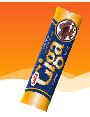 CHOCOLATE GIGA CRISPY 10g