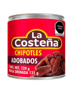 CHIPOTLES ADOBADOS LA COSTENA 220G