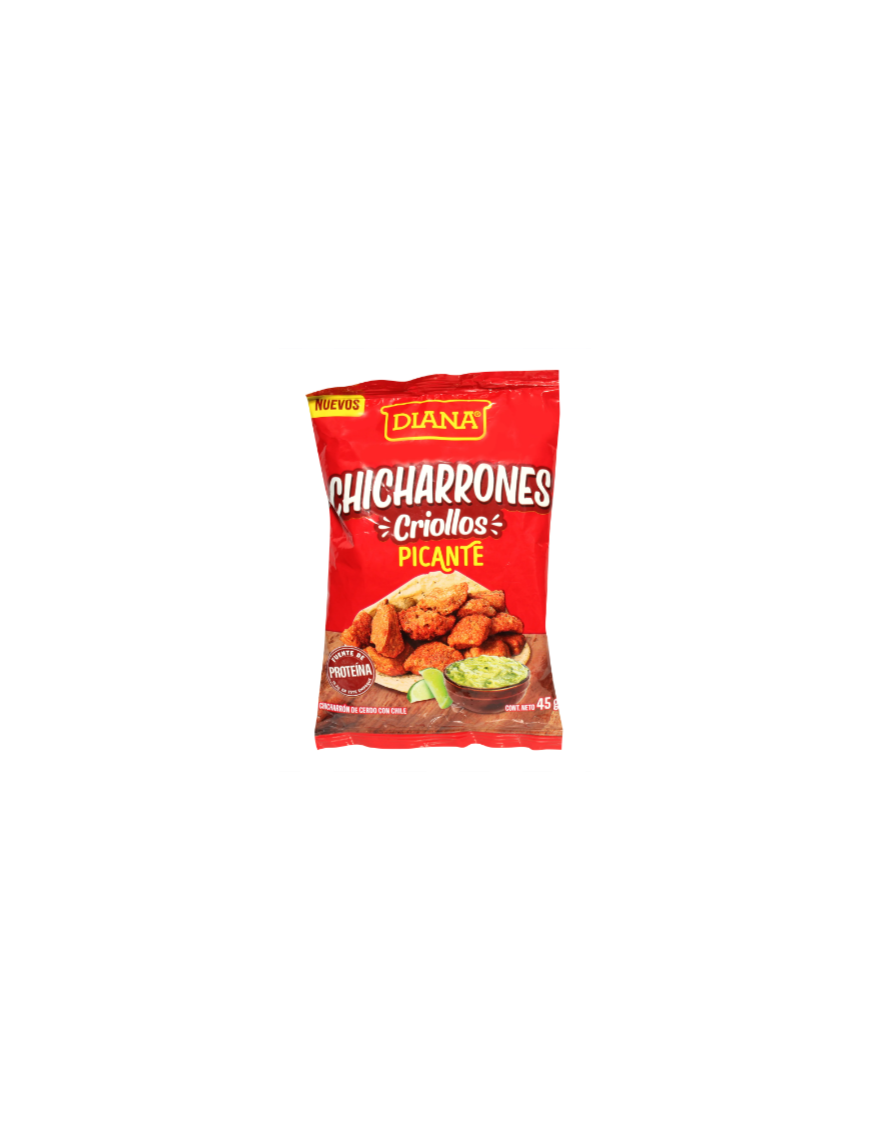 CHICHARRONES PICANTES CRIOLLOS  45G