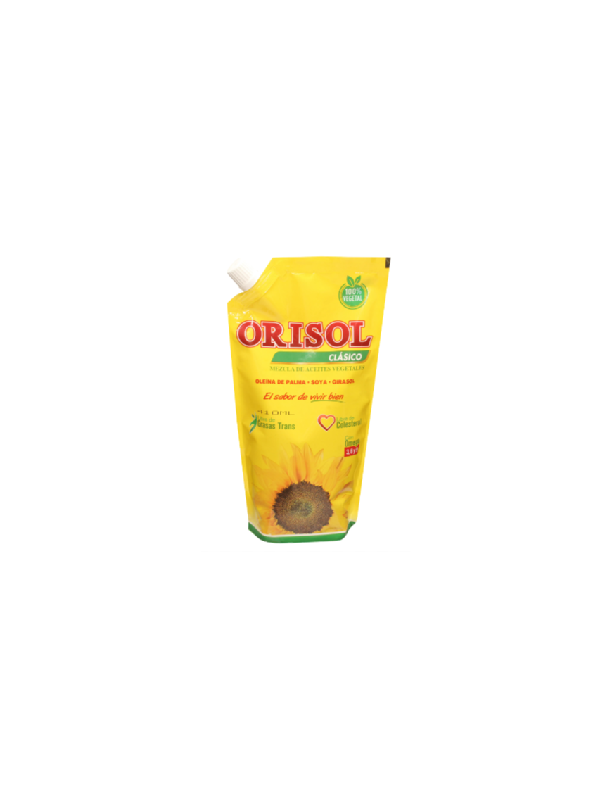 BOTE ACEITE ORISOL PET 445ML