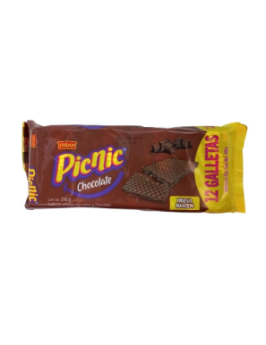 PAQUETE GALLETA DIANA PICNIC CHOCOLATE 12PACK