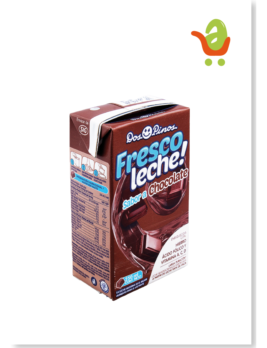 DOS PINOS LECHE CHOCOLATE 250ML