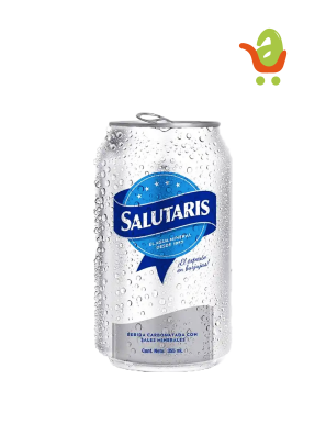 SALUTARIS  AGUA MINERAL LATA 355mL