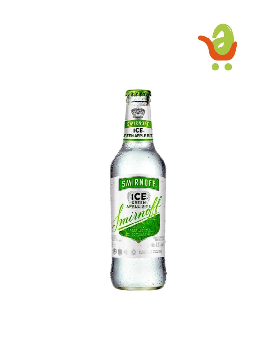 Smirnoff Ice Green Apple Vidrio 355mL