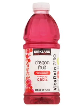 AGUA VITAMINADA DRAGON FRUIT KIRKLAND 591mL