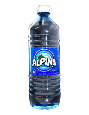 BOTELLA AGUA ALPINA 1 LT