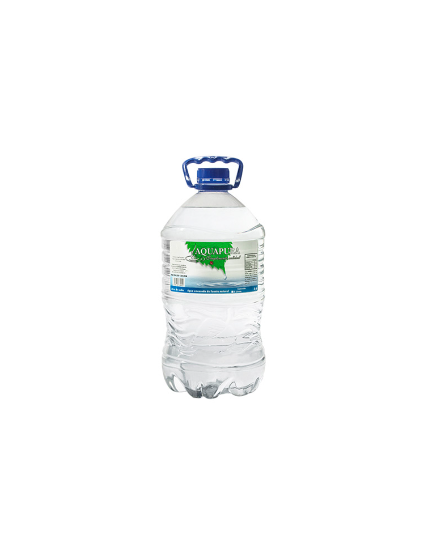 BOTELLA AGUA AQUAPURA 5 LT