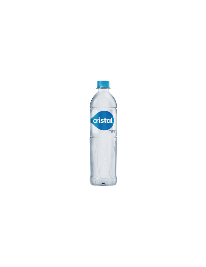 BOTELLA AGUA CRISTAL 600ML