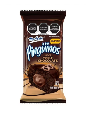 PINGUINOS TRIPLE CHOCOLATE 80G