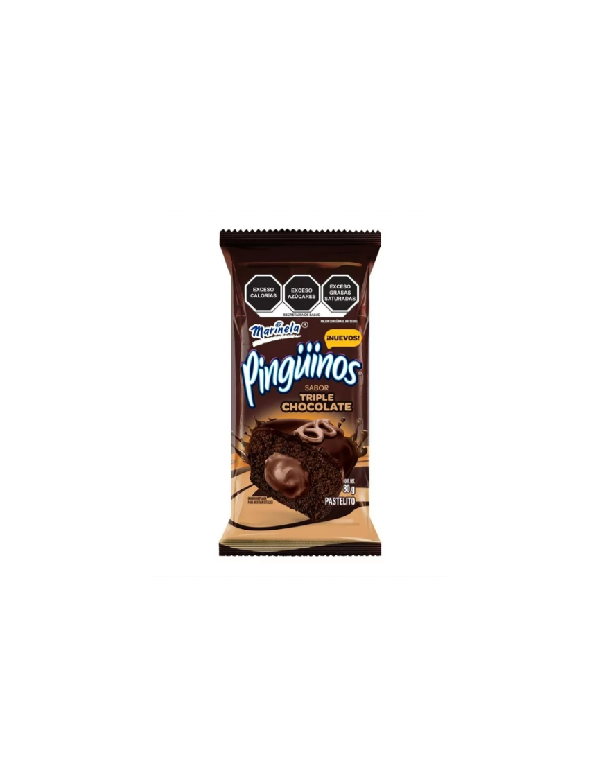 PINGUINOS TRIPLE CHOCOLATE 80G