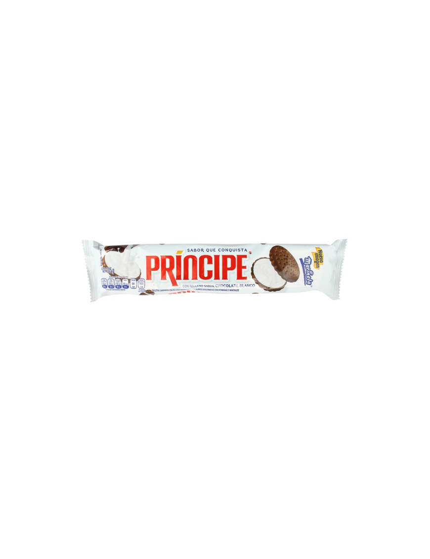 GALLETA PRINCIPE CHOCOLATE BLANCO 85G